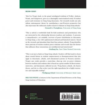 Teacher-student power relations in primary schools in hong kong.