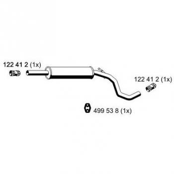 Ernst Original Medium Jar Exhaust Sound Dampener (112260)
