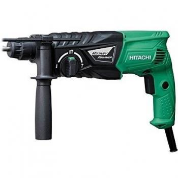 Kombihammer Hitachi DH24PH – 730 W, 2,7 J, SDS Plus System mit Bohrfutter und Koffer