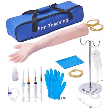 VEVOR Venipuncture Practice Arm with Carrying Case