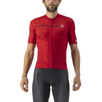 Maglia Castelli Insider manica corta rosso scuro