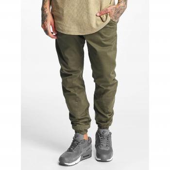Olive Comfort‑Fit Joggers – Male S