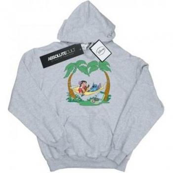 Sudadera Lilo y Stitch para niñas con capucha