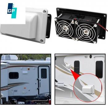 Sistema di Ventilazione a 90° per Camper – Bianco