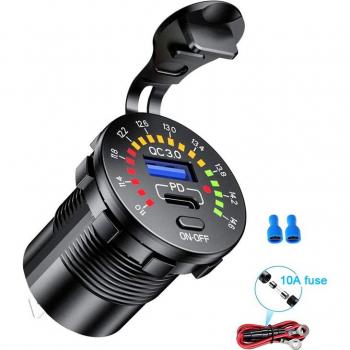 CargaExpress 36W 6A para Coches y Motocicletas