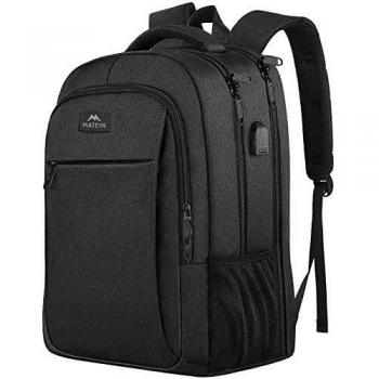 MATEIN Rucksack 17 anti-vol, chargeur USB, espace étendu pour ordinateur