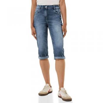 Blauwe Capri Jeans – Cecil Dames, 36