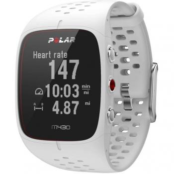 M430 Polar Velocity Tracker – White, Unisex (Medium/Long)
