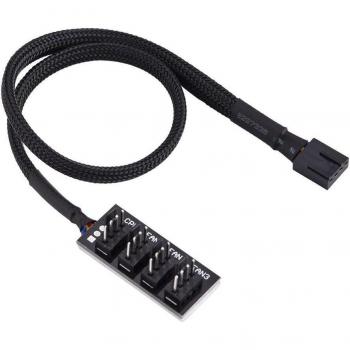 Séparateur adaptateur ventilateur CPU avec câble PWM 4Pin Molex TX4