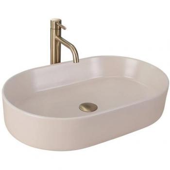 Wohnwerk.idee Elegantes Aufsatzwaschbecken Matt Weiß