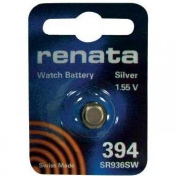 Pile bouton 394 Argent Oxydé – 1,55 V / 84 mAh