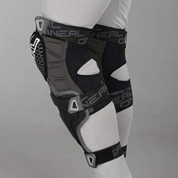 Oneal Sinner Hybrid Knieprotektor Schwarz Grau 2XL für Herren