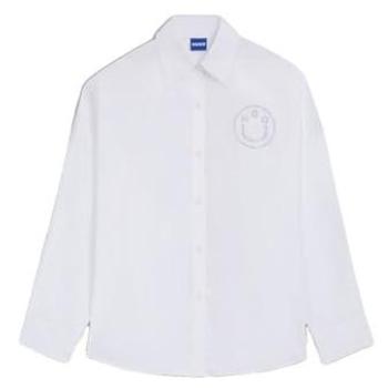 Blusa Hugo Edafne 10262998 Blu Aperta