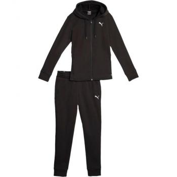 Puma Classic Hooded Tracksuit, Tuta con cappuccio per donna, taglia XS, colore Nero