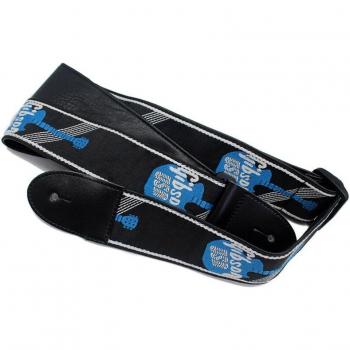 Broderie personnalisée sur sangle de guitare