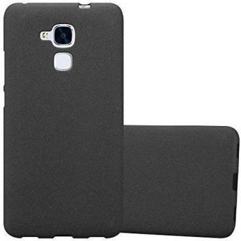 Coque anti‑choc CADORABO – Noir Glacier pour Honor 5C, souple, durable et résistant aux rayures