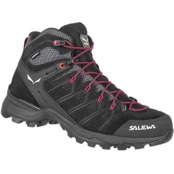 Salewa Alp Mate Mid WP Wanderschuhe Schwarz Damen