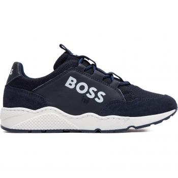 Dunkelblaue Boss Sneakers J50856 S