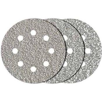 Wolfcraft 1156100 lijas perforadas adhesivas, grano 40, 80, 120, 25 piezas