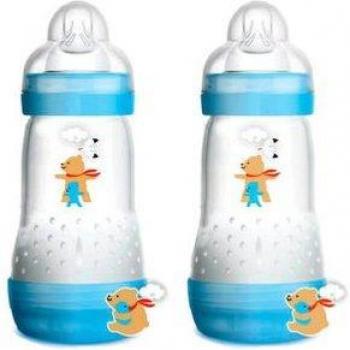 Mam Biberón Easy Start +2m 2x260ml Duplo Azul