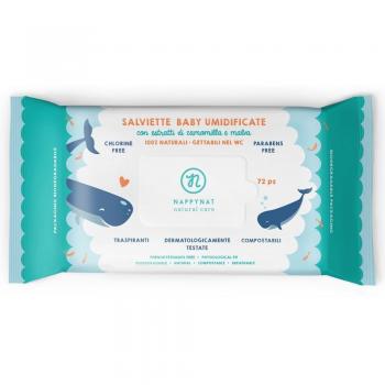 Salviette Umidificate per Neonati 72 Pezzi