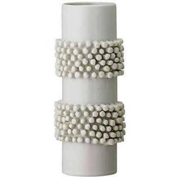 Bloomingville Deko-Vase, weiß, Ø 8,5 x 20,5 cm