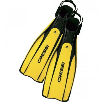 Palmes réglables Cressi Pro Light M/L Noir/Jaune