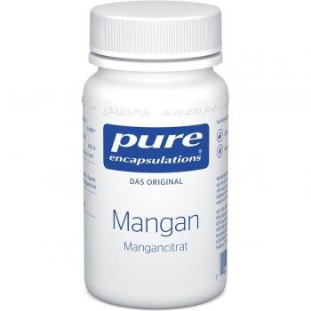 Pure Encapsulations Mangan Mangancitrat Kapseln 60 Stück