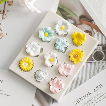 Moule Fleur Sucre Silicone