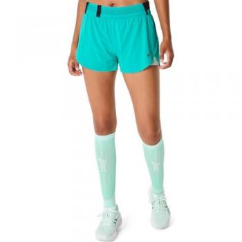 Dames ASICS Metarun Split Short – Turkooi