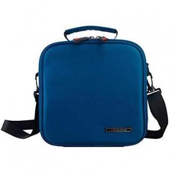 Iris Bolsa Térmica Porta Alimentos 3,8 l y 2 Tapers de Cristal 570 + 840 ml, Gris