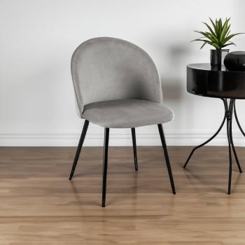 Sedia Meeting Stinson Velluto 51x54cm