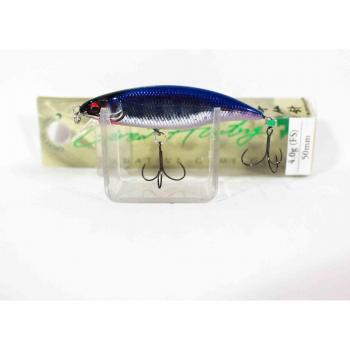 Leurre Plat Megabass GH50 4g M Blue Stream
