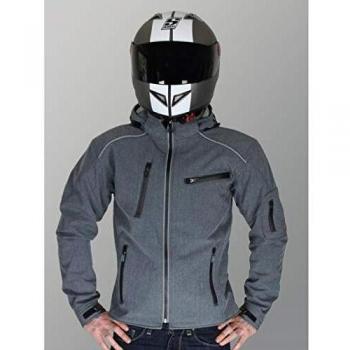 RIDER-TEC Blouson Moto Gris Mi-Saison XL