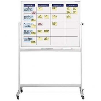 Tableau de gestion de projet Magnetoplan 180x120 cm