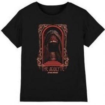 Krieg der Sterne – Kids Acolyte Masked Shirt, Schwarz, 3-4 Jahre