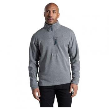 Men’s Torney Half‑Zip Fleece – XL, Cloud Grey