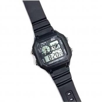 Bracelet Horlogerie ZCC Unisex Digital Chrono Lueur Sportive Vintagée