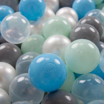 100 Palline Morbide Colorate Ø 7CM per Bambini