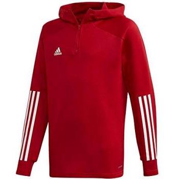 Adidas Sudadera con Capucha CON20 TK, Niños, Team Power Red/White, 5-6 años