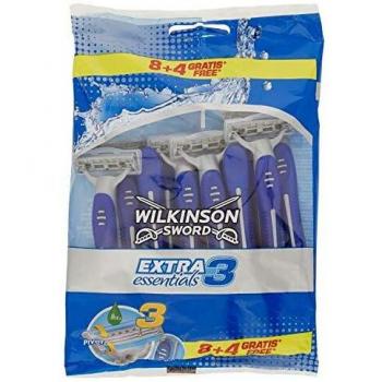 Wilkinson Extra 3 Essential Rasoio 12 lame