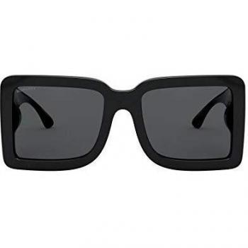 Occhiale da sole da donna Burberry BE4312 con lente grigia di colore nero, codice prodotto 300187, taglia 55mm