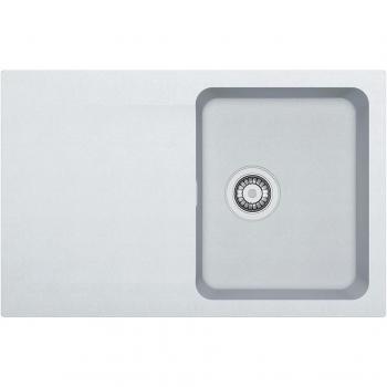 Franke Orion OID 611-78 Évier à encastrer en tectonite, 780x500 mm, Blanc Polaire