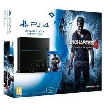 PS4 Slim 1TB + Pack Uncharted 4