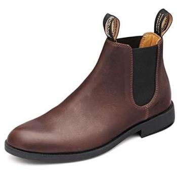Blundstone Men's Chelsea Steel Shank Brown Lightweight Leather Boot # 1900
