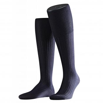 FALKE Blue Block Cotton‑Blend Bristol Pure Knee Socks 12.5‑13.5