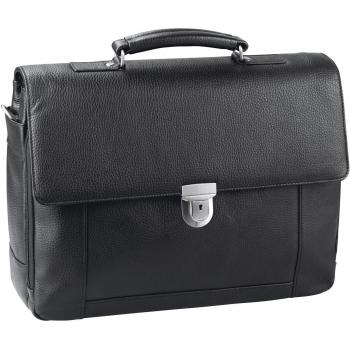 D&N Premium Leder Aktentasche 41 cm, Laptopraum