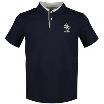 Polo Casual en Algodón Marino de Guess