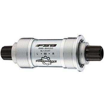 FSA Power Drive BB 68/113, Silver, 73 mm Drive Side, 113 mm Non-Drive Side