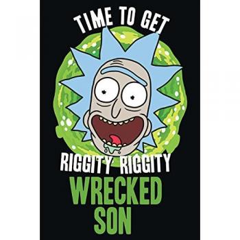 Rick and Morty – Wrecked Son – Kunstposter